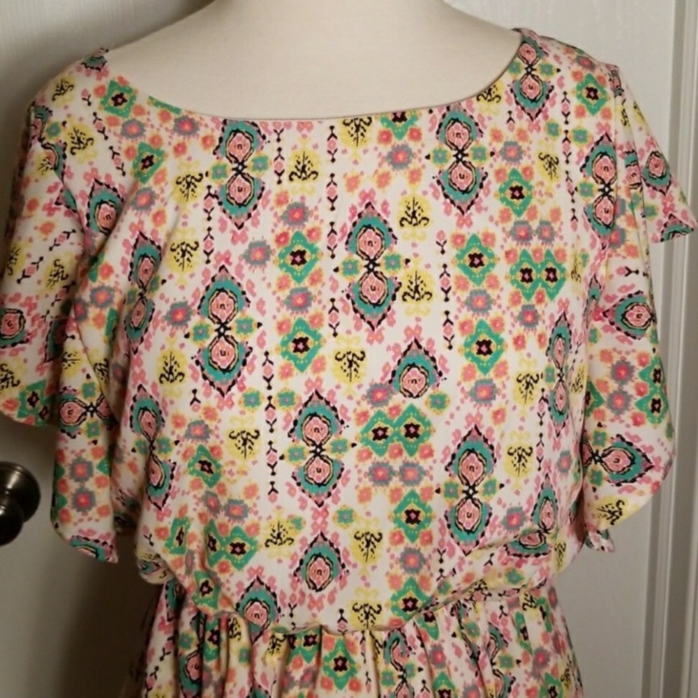 Francesca's kaleidoscope dress, size M